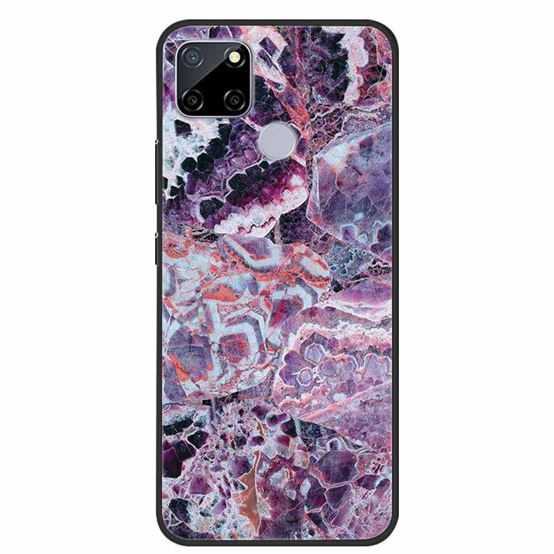 Für Realme C25 Hülle Marmor Silikon TPU Weiche Abdeckung Handyhülle Für OPPO Realme C25S C25 S Funda Stoßfest Coque RMX3191 Capa