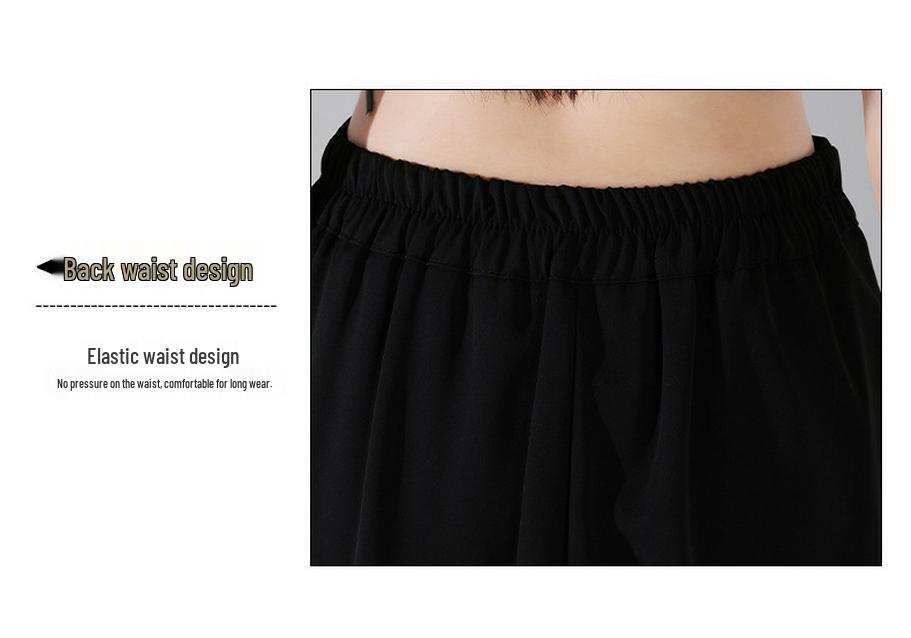 Plus Size Korean Style Slimming Black Skirt - Thin Material, Versatile, Solid Color, Spring/Summer