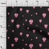 oneOone Cotton Flex Fabric Dot & Cartoon Owl Bird Print Fabric by The Yard 40 Inch