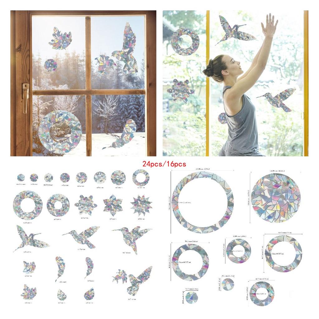 Prism Decals For Window Prevent Bird Strikes