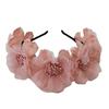 Daisy Flower Headbands Women Bridal Wedding Hair Hoop Simulation Rose Hairhoop for Daily Wear and Special Occasion