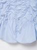 Women's Stretchy Pleated Poplin Long-Sleeve Shirt - 2025 Autumn/Winter European American Style