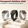 Titanium Color Stainless Steel Bracelet Strap For Apple Watch Ultra 2 49mm Series 10 46mm iWatch 9 8 7 SE 45 44 42 41 40 38mm