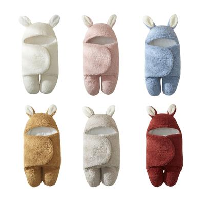 Kuschelige Babyeinschlagdecken Wickeltuch 0-12 Monate Bequeme Babyschlafdecke Must-Have für die Babyausstattung für Jungen und Mädchen