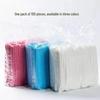 2000-Pack Disposable Non-Woven Head Covers - Dustproof Strip Caps for Food Workshops & Labor Protection