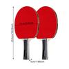 Professional PingPong Rackets with 3 Balls Table Tennis Rackets Portable Table Tennis Paddle for Indoor Outdoor Play