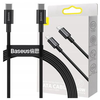 Baseus Superior Series USB-C To USB-C Cable, 100W, 1M (Black)