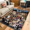 Homies Rug Floor Mat for Living Room or Bedroom Soft and Comfortable Carpet a Gift for Birthday and Holiday.