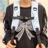 Schoolbag female ins Japanese niche design contrasting colors versatile mountaineering sports bag outdoor travel backpack college student