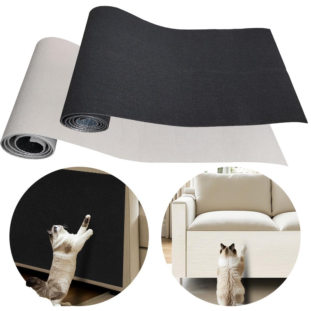 Tapete Arranhador para Gatos Autoadesivo Versátil e Durável, Arranhador Interativo para Gatos de Estimação, Tapete de Escalada para Gatos Durável Poliéster DIY Casa