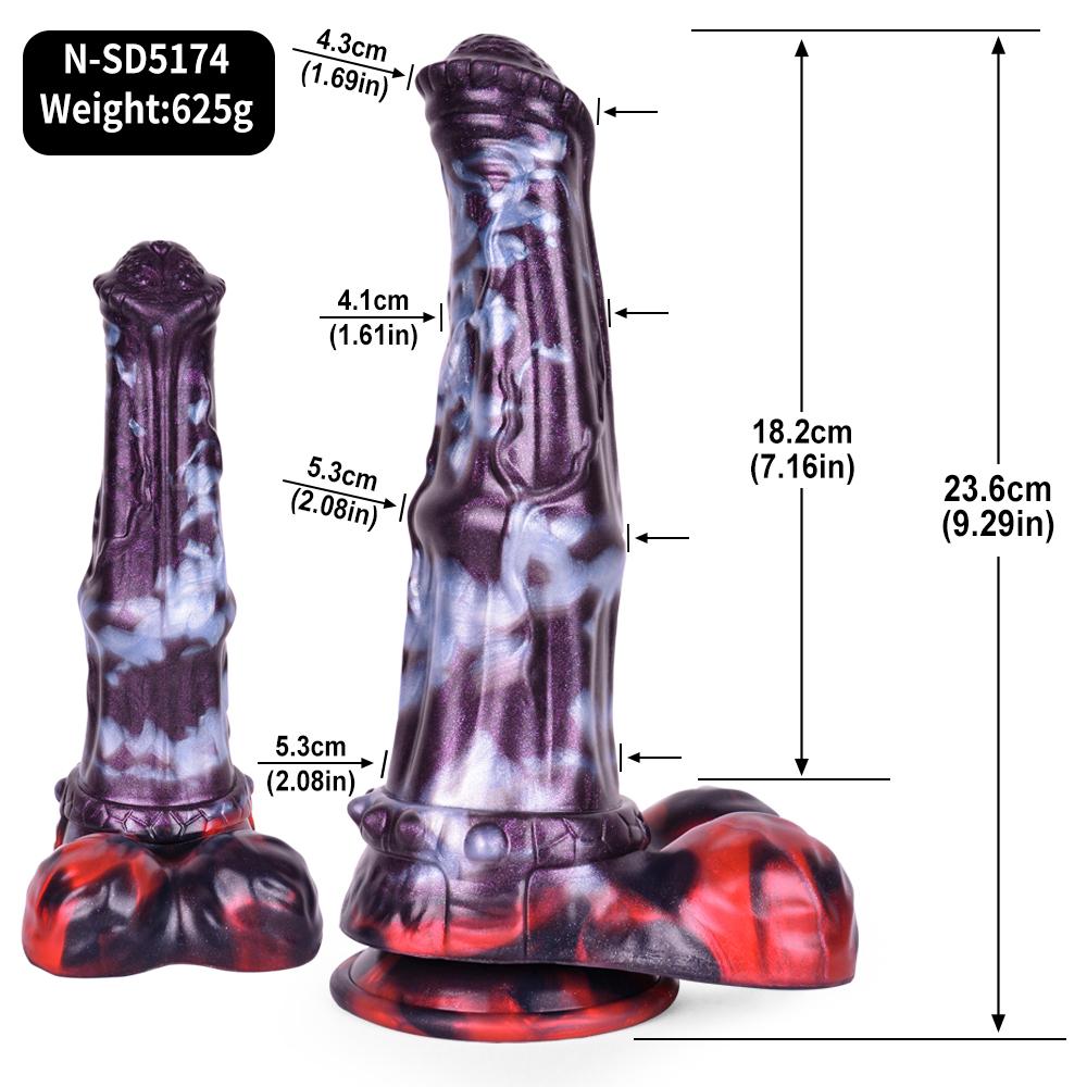 FAAK Fantasy Large Horse Dildo Sucker Silicone Multi Color Penis With Testis Sucker Female Masturbator Anal Plug For Women Men