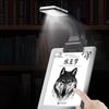 3-Color Book Light Charging Cip With Versatile Reading And Learning Light Clip Eye Protection Dimming Reading  Led Book Lamps