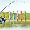 5pcs 10cm 8g Fishing Lures Artificial Hard Bait 3D Eyes Wobbler Swimbait for Trout Bass Carp Fishing Accessories