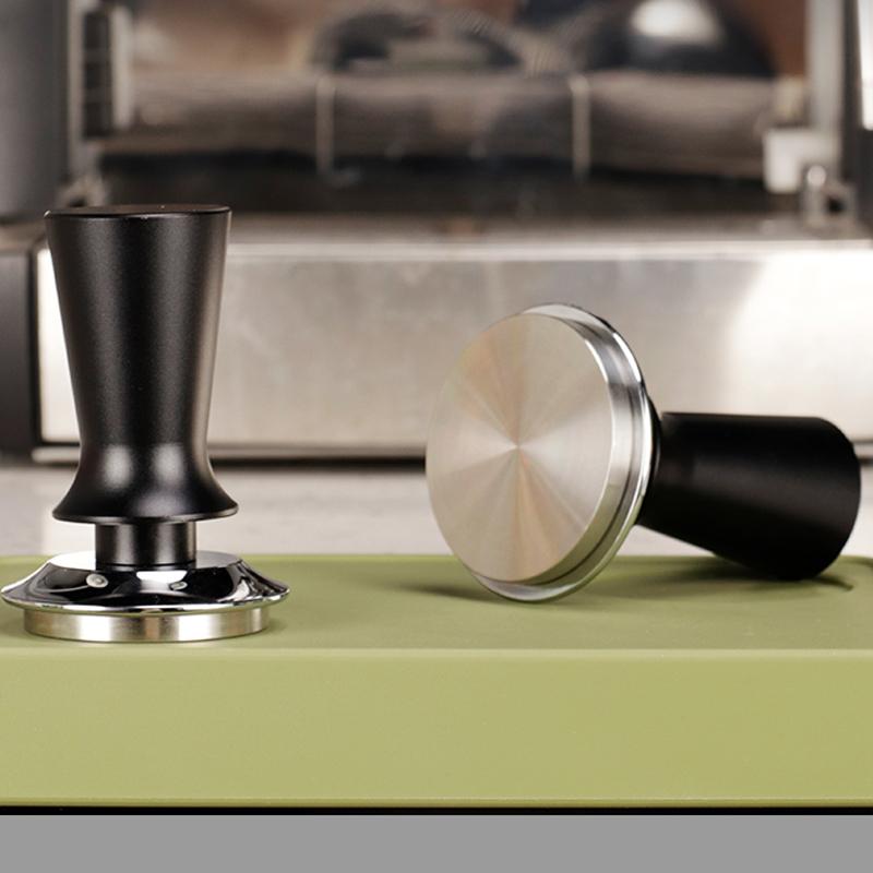 51/53/58mm Calibrated Spring Loaded Espresso Tamper Stainless Steel Barista Coffee Tamper for Portafilter Coffee Machine