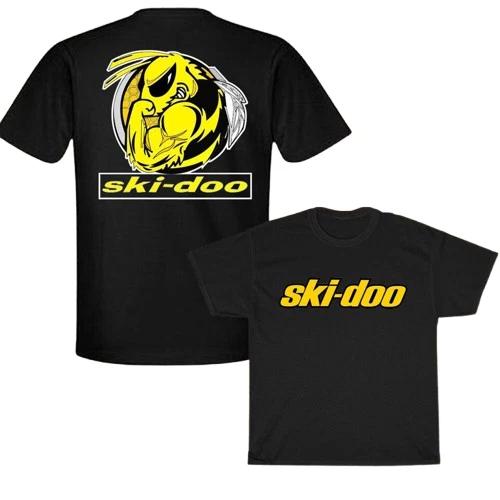 New Bombardier Ski-Doo Logo Unisex T-Shirt Funny Size S to 5XL S
