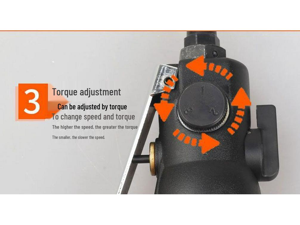 Dongfeng Industrial Grade High Power Pneumatic Woodworking Screwdriver Air Drill Gun