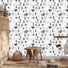 Beautiful forest animals wallpaper for living room and bedroom 50x1000