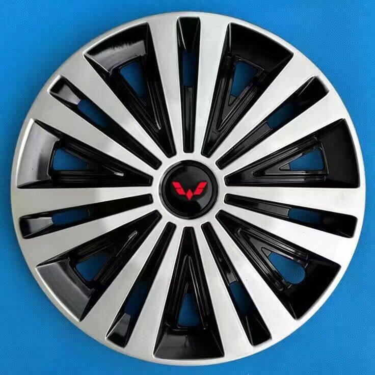 Wuling Hongguang EV New Energy Modified Tire Decorative Wheel Cover for Hongguang V Steel Wheels.