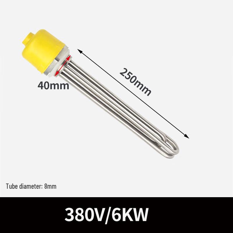 Tongshengda TS0008 304 Stainless Steel DN32 Threaded Electric Heating Element