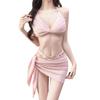 Women's Sexy Three-Piece Bikini Set for Resort and Hot Spring