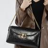 Fashion Oil Wax Leather Women's Bag New Versatile Commuter Mother Bag Shoulder Messenger Bag
