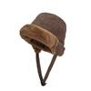 Suede thickened ear protectors, fisherman's hats, children's winter hats, wear more warm and cold-proof Lei Feng hats, baotou Mongolian hats