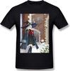The Journey of Elaina Men's Comfortable Short Sleeve Shirts Crew Neck Personality Fashion T Shirt