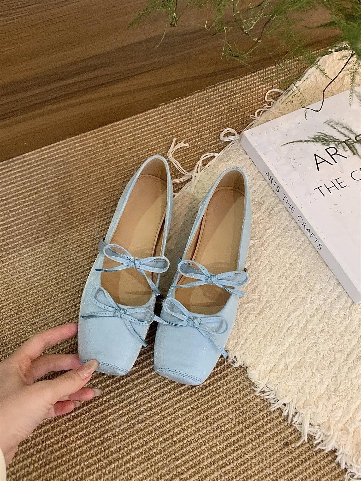 Балетные туфли с внутренней платформой, весенне-летние, маленькие красные туфли Мэри Джейн, вечерние туфли 35