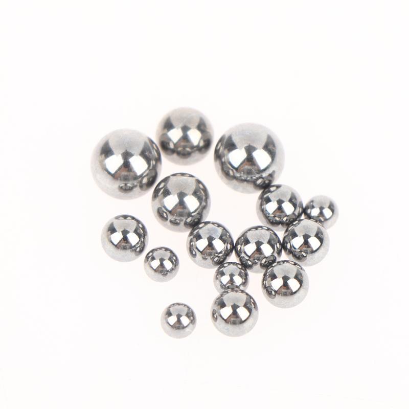 Mixed 3/4/5/6mm 100Pcs Stainless Steel Bearing Balls High Accuracy Wear Resistant for Bike Bearing Replacement DIY Craft Projects
