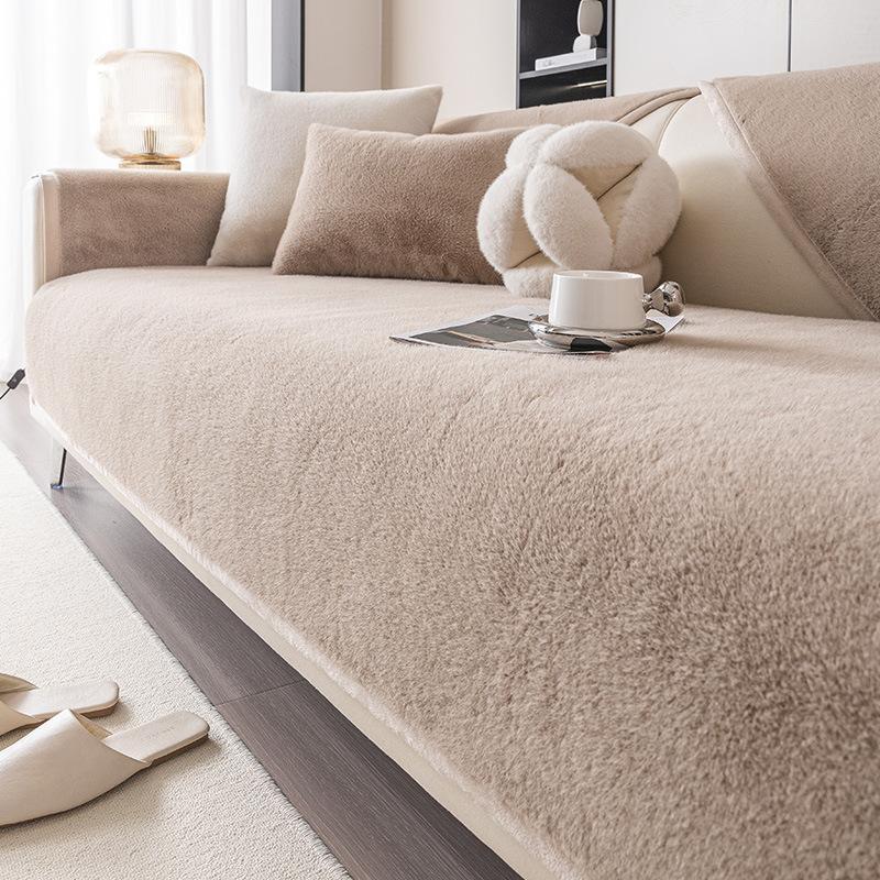 

1pc Plush Sofa Cushion, Pet s Favorite, Dog Friendly, Sofa Couch Cover, Thick Plush Seat Cushion Protector, for Bedroom Office Living Room Decor 90*160cm