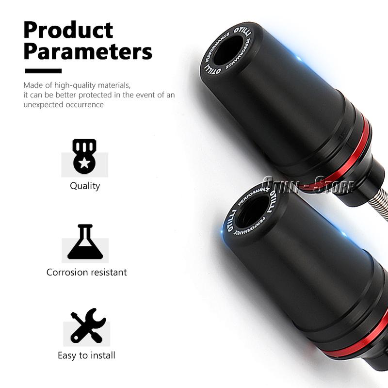 MT09 Frame Slider Crash Protector For YAMAHA MT 09 MT-09 SP 2021-2025 Motorcycle Accessories Falling Protection Crash Pad
