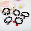 Mno Mini Cubic Ball Hair Band Hairband Elastic Scrunchie Women's Hair Tie Ponytail Holder
