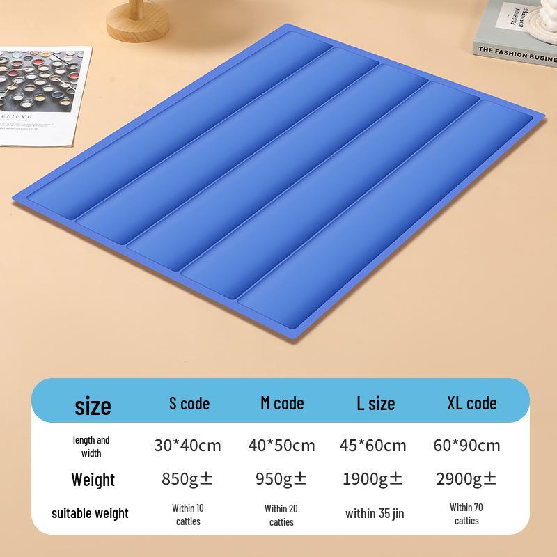 Waterproof Gel Cooling Pad for Pets - Summer Sleep Mat for Dogs & Cats