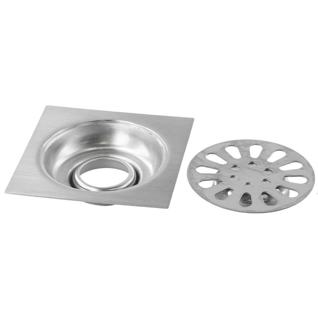 Instalare Ușoară Model Grilă Sifon de Pardoseală Oțel Inoxidabil