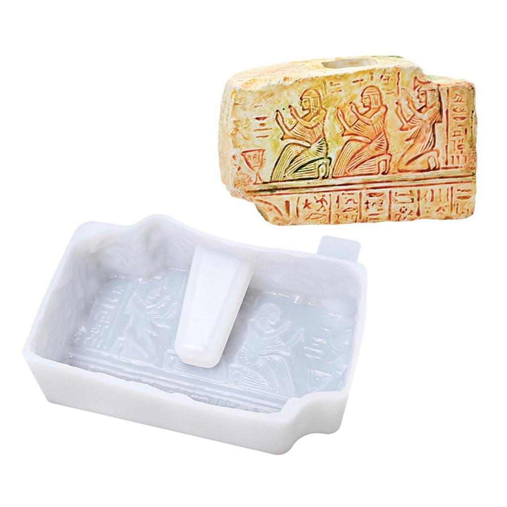 Sturdy Silicone Vase Molds Set Accessory for Resin Plaster Craft Supplies Flower Pots Making Set for Home Decoration