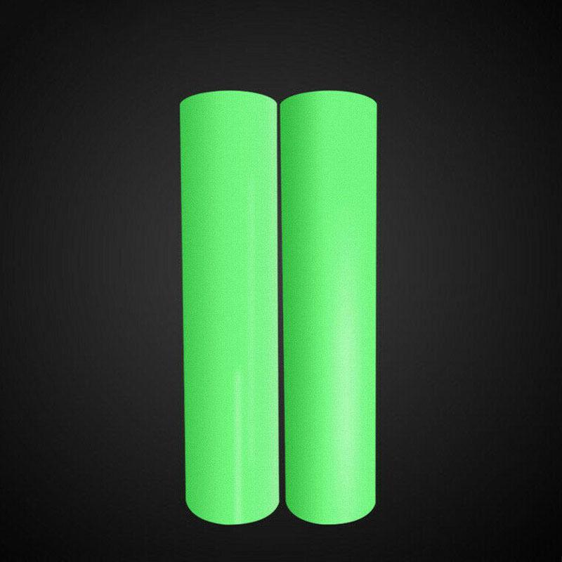 1 Roll Green Blue Luminous Lettering Film Heat Transfer Film Luminous T-Shirt Material Heat Transfer Vinyl