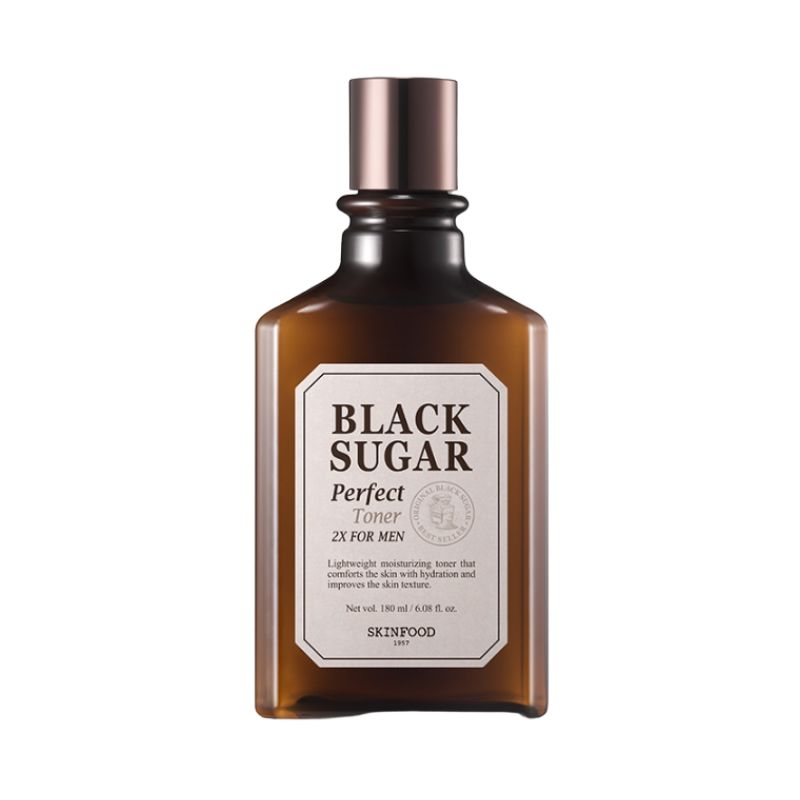 [SKINFOOD] Pure Botanical Black Sugar Texture-Refining Moisture Toner for Men (180ml) 180ml