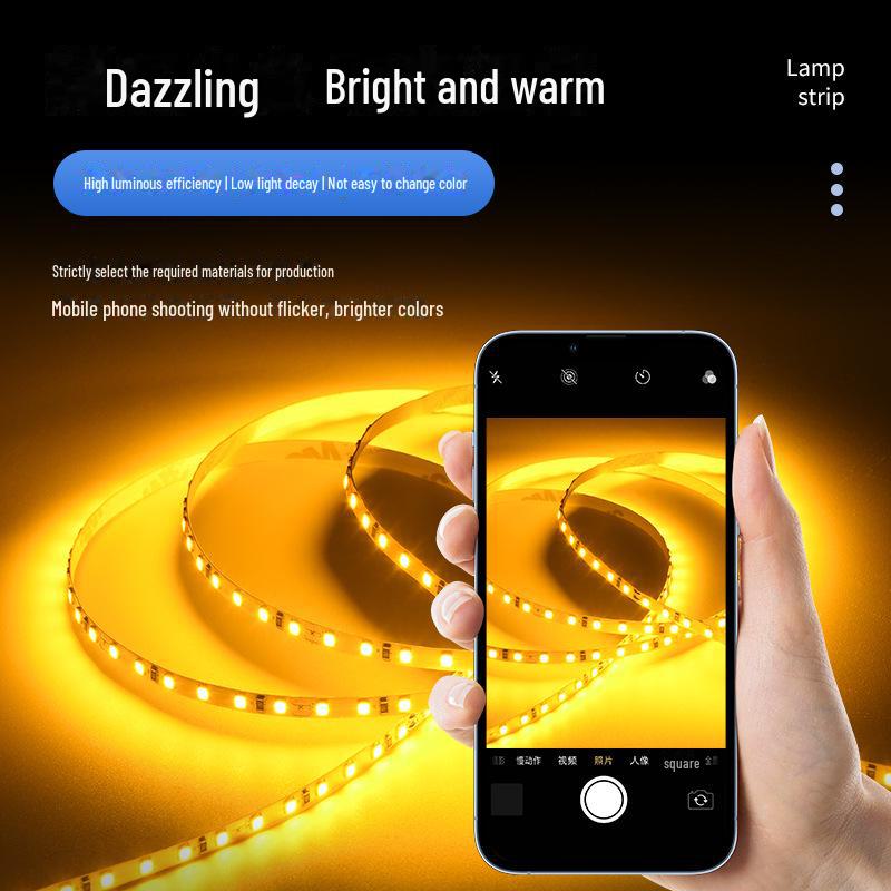 Low Voltage 12V/24V 5mm SMD 2835 LED Linear Light Strip for Wardrobes/Cabinets