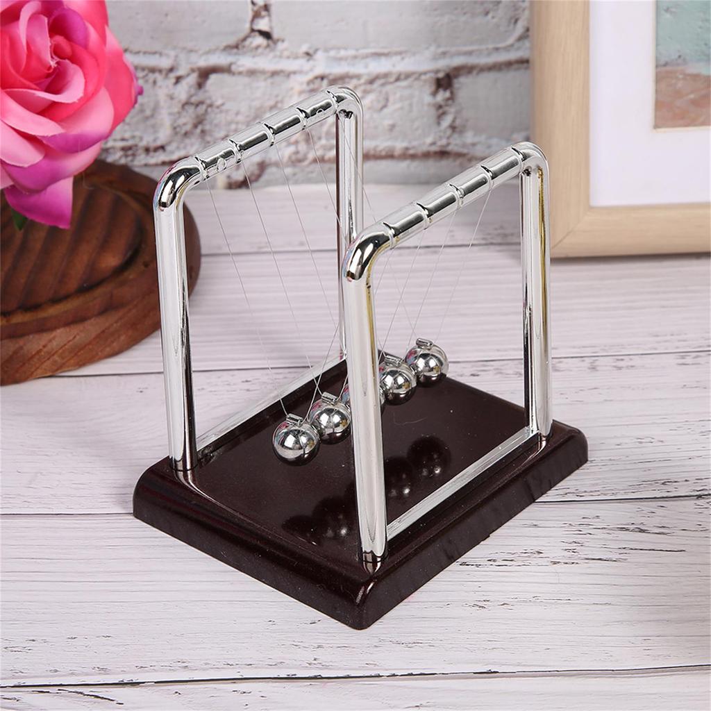 Interesting Metal Balanced Ball Toy Desk Physics Science Educational Toys Home Table Decoration