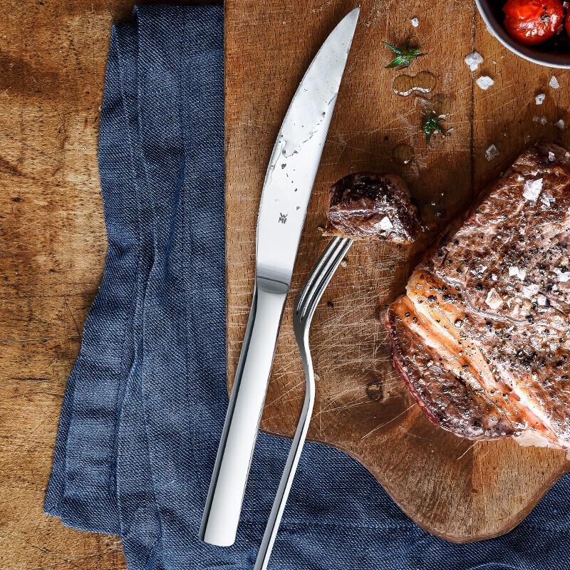 WMF Stainless Steel Steak Knife & Fork Set