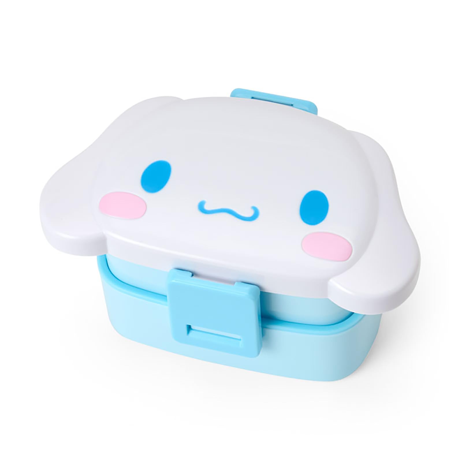 Sanrio Lunch Box Cinnamoroll 589365 Face-Shaped 2-Tier -