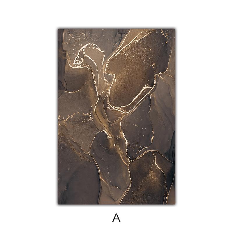 

Современные Серые Золотые Мраморные Абстрактные Плакаты Стены Искусства Холст Картины Отпечатки Картины Гостиная Спальня Интерьер Домашний Декор 50x70cm No Frame