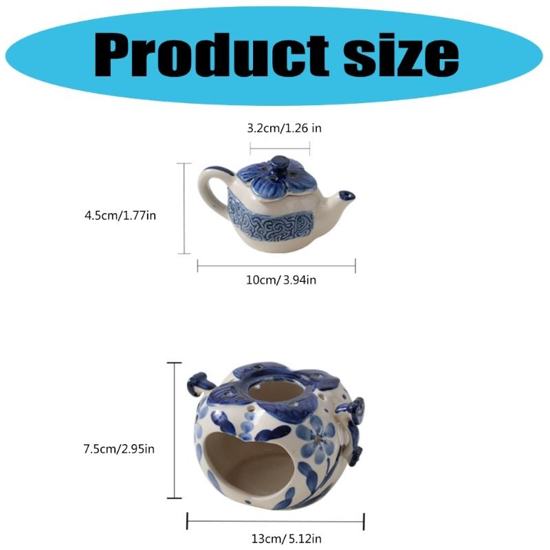 Ceramic Essential Oil Burners Wax Melt Burners Aromatherapys Holder Candle Tealight Holder Christmas Housewarmings Gift