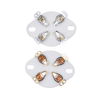Douille de Tube Céramique 4 Broches Pour 300B 811A 572B Montage Panneau Châssis Audio Hifi Amplificateur à Lampes Vintage Accessoires DIY
