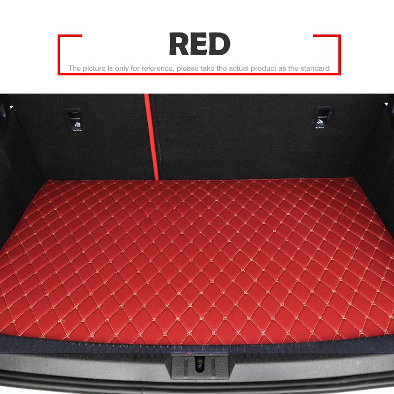 Car Trunk Mat For Toyota Verso Five Seats 2011 2012 2013 2014 2015 2016 2017 Cargo Liner Carpet Interior Accessories Cover