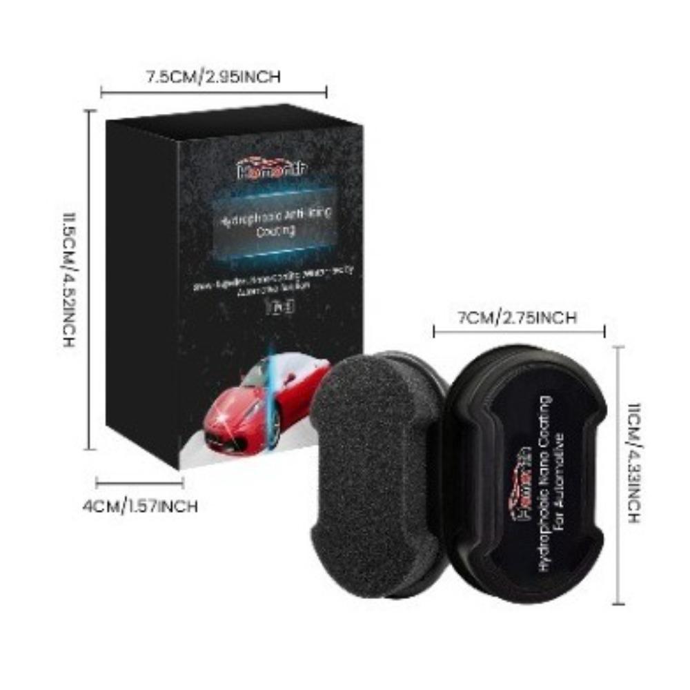 1 Winter Car Windshield Cleaner Black Portable Ice Snow Remover Mirror Windows Car Accessories Cleaning Sponge