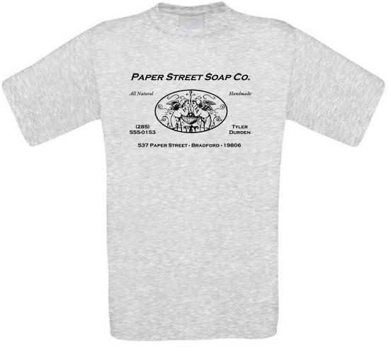 Paper Street Soap Company Tyler Durden Cult Movie T-Shirt L