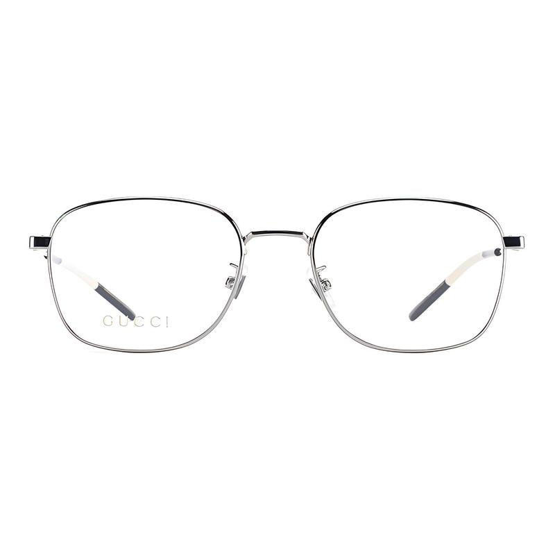Gucci optical glasses [Available prescriptions] Personalized square frame, square glasses, same Gunmetal F dust bag + glasses case (random color)