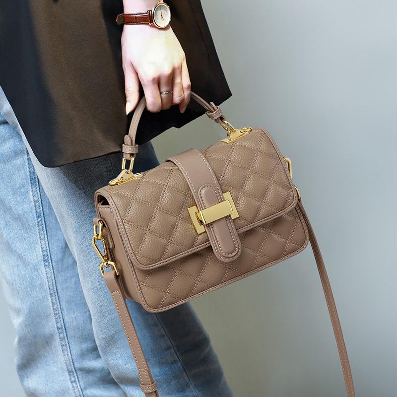 Bags Women's Bags Spring, Autumn and Winter New Fashion Messenger Bags Premium Versatile Handbags Rhombus Small Bags