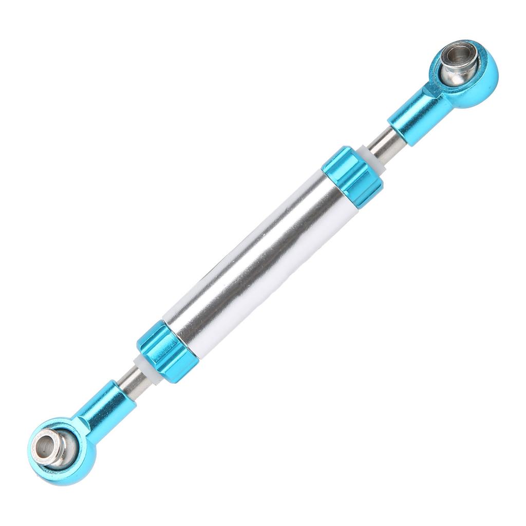 Aluminum Alloy Adjustable Servo Steering Link Rod Fit for Axial SCX10 1 10 RC Crawler74 80mm